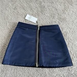 ZARA MIXED NYLON MINI SKIRT - SIZE M - BRAND NEW WITH TAG